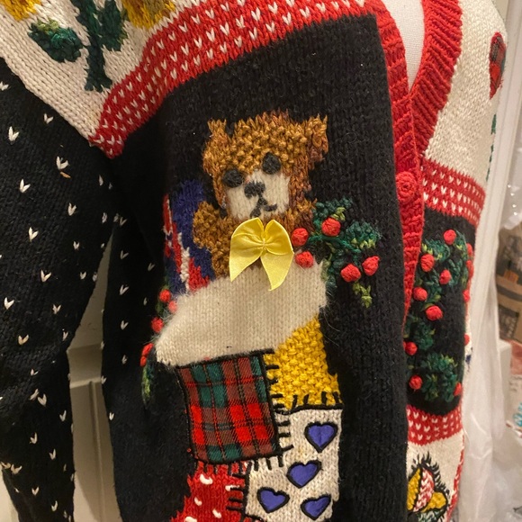 Vintage Talbots Christmas Sweater - Picture 2 of 10